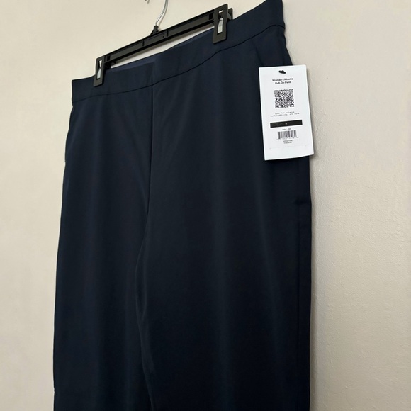Ministry of Supply Women's Kinetic Pull-On Pant in Navy Size 16 NEW Stretch Work - Picture 2 of 13
